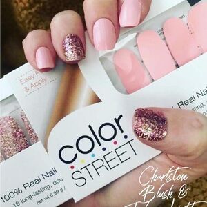 Color Street - Charleston Blush Nail Polish Strips